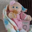 🩷🤍1985 Cabbage Patch🩷RARE IC1 Baby Girl🤍 With Birth Cert And Blanket 🤍🩷