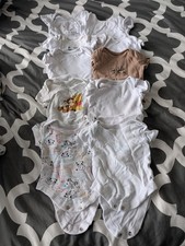 10 bodysuits And 10 Vests Newborn/First Size Baby Clothes