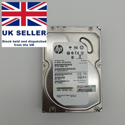 HPE Seagate Constellation ES 1TB 7200RPM 3,5'' SATA HDD + Caddy wenig Betriebsstunden