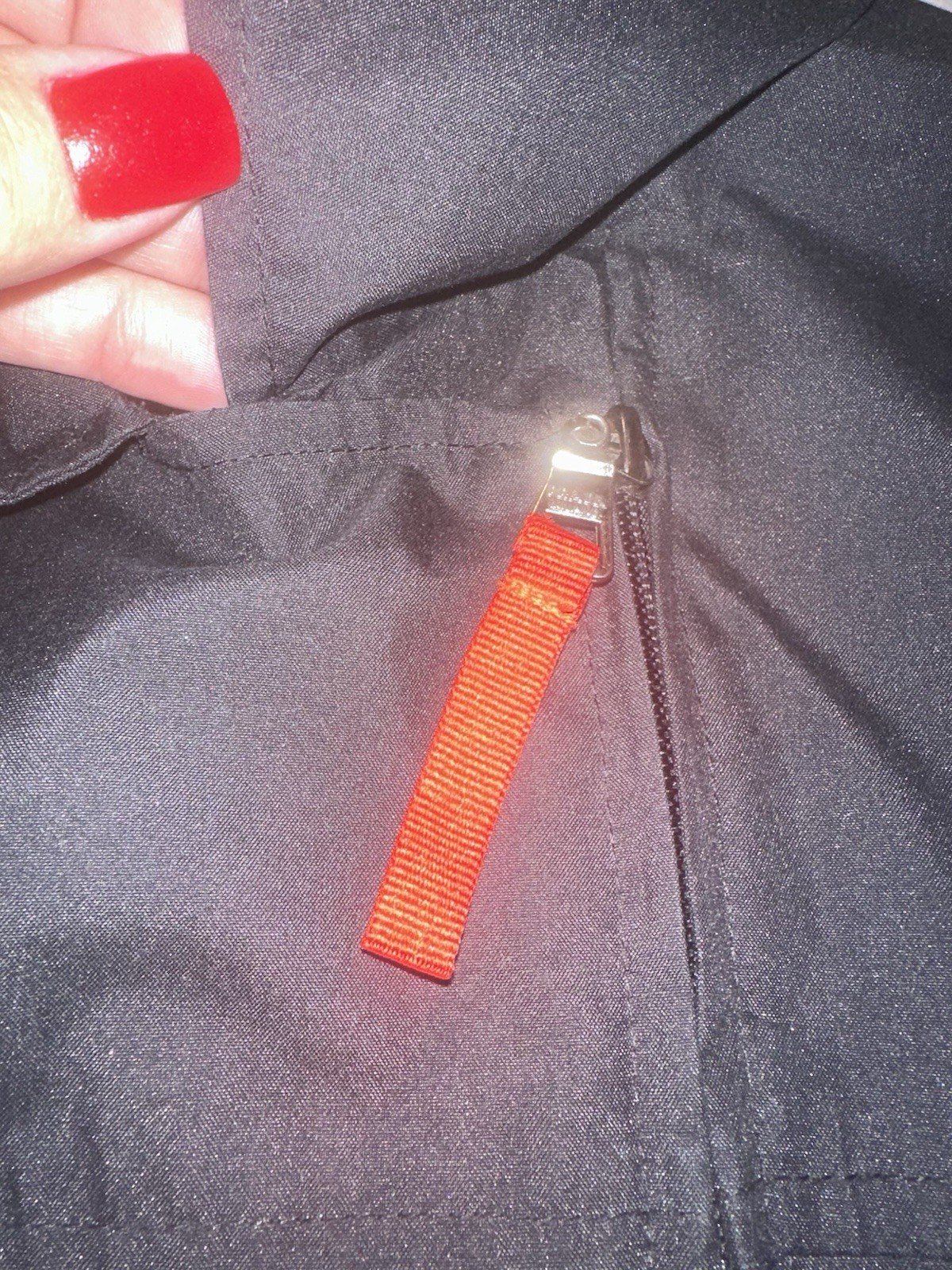 Prada Rainjacket/ Windbreaker Jacket. Solid Black… - image 5