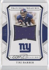 2020 Panini National Treasures Franchise 62/99 Tiki Barber #FT-TBA pe8