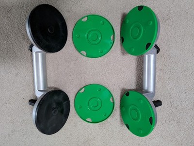 RS PRO 2 Tassen Saugheber, 80 kg x2