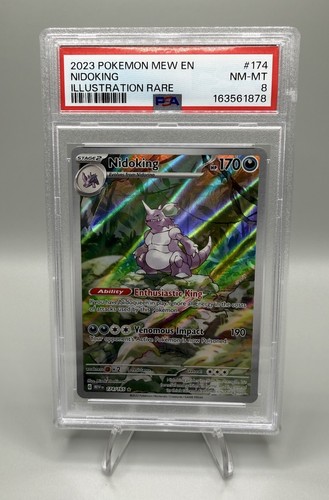 Nidoking graded PSA 8 for sale on eBay