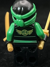 Lego Lloyd Minifigure Ninjago Skybound njo209 70601 Golden Weapon Ninja Green