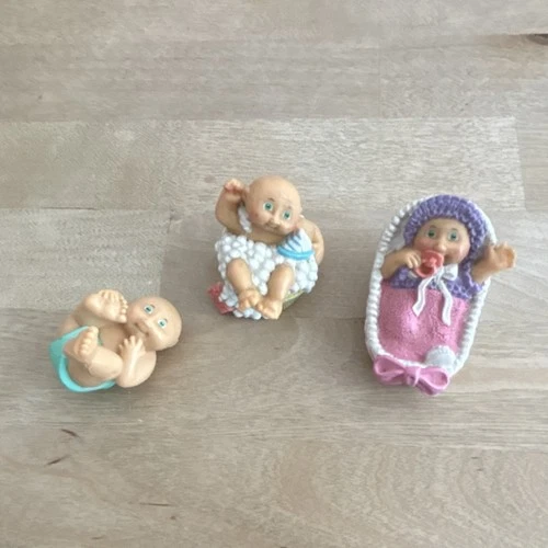 Lot of 3 cabbage patch mini figures