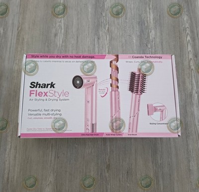 Shark FlexStyle Air Styling Drying System HD431PK2 Hair Dryer Styler Pink - New