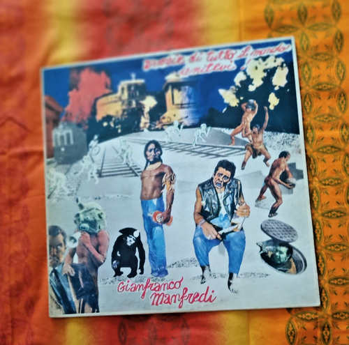 GIANFRANCO MANFREDI - ZOMBIE DI TUTTO IL MONDO UNITEVI - LP 1977 NUOVO progr