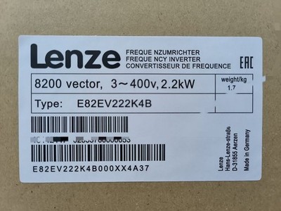 E82EV222K4B NEW LENZE E82EV222_4B Frequency Converter E82EV222-4B
