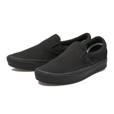 Vans Comfycush Slip-On Black Black VN0A3WMDVND Men's Custom tom08