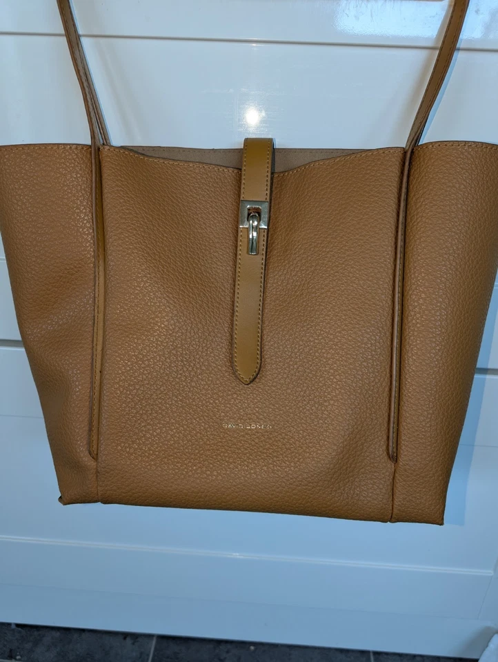 Large David Jones Tote Bag Tan/Brown 38cms - Image 2 of 4
