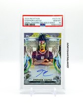 2024-25 Topps Inception Grail Chasing Signatures Stephon Castle Holo Gold /50 RC