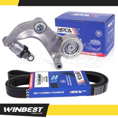 Serpentine Belt Drive Component Kit Fit 2016-2020 Honda HR-V L4 1.8L New