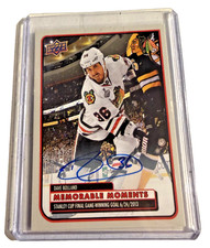 2025-26 Chicago Blackhawks Dave Bolland Memorable Moments Auto 