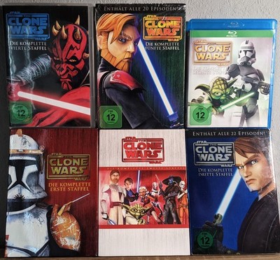 Star Wars The Clone Wars: Staffel 1 bis Staffel 6