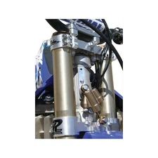 Ride Engineering Steering Head Stabilizer Bracket - Silver YZ-SHSB0-00