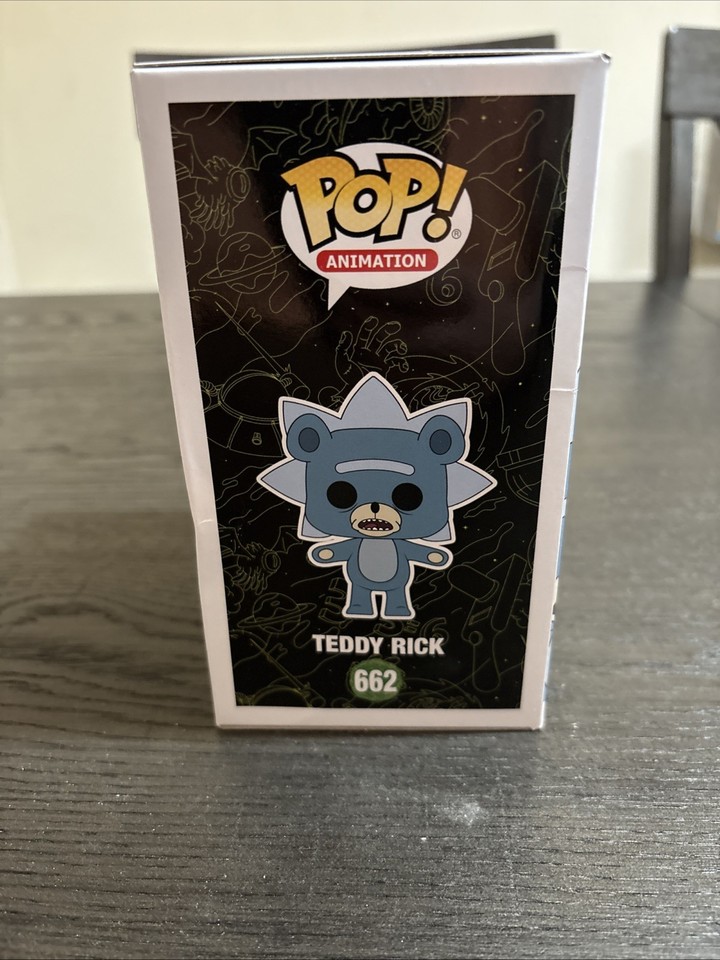 Funko POP Teddy Rick #662 – Rick Et Morty – Version CHASE Année 2019