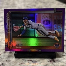 Topps Series 2 2025 Purple Parallel Jose Siri Mets #373 /250