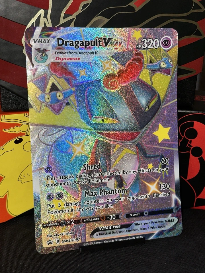 Dragapult VMAX SWSH097 - Jumbo Card - NM - Image 2 of 2