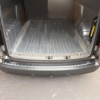 Ladekantenschutz StoßStange FüR VW Caddy III 2003-2015 Pre-Fl Edelstahl Chrom
