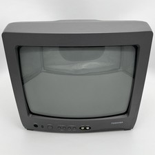 Toshiba 13A23 Analog CRT Retro Gaming TV - No Remote Gray 120V