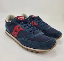 Saucony Jazz Low Pro Sneakers Navy Blue Red M...
