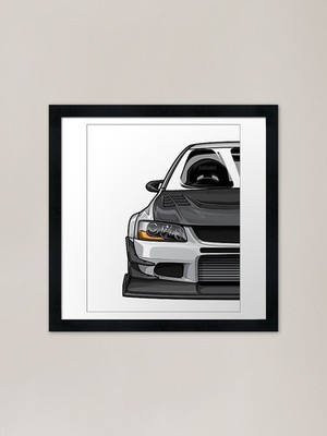 Evolution 7 Half Ver. Gerahmtes Kunstdruck Pr gerahmtes Wandbild Poster Leinwanddruck Bild