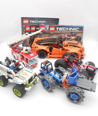 Lego Technic Konvolut 60107, 42047, 42093, 42071, 42073 unvollständig /R19F12