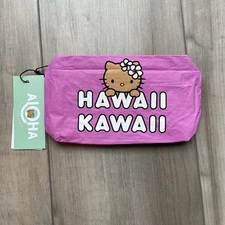 Aloha Collection x Hello Kitty x DFS Exclusive Pink Hibiscus Kitty Mini Pouch