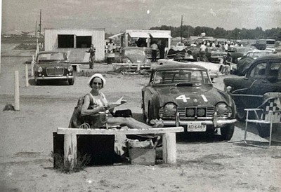 1964 SCCA Waterford Hills TR4 Race Sequence Crash Start Results DIGITAL Photos
