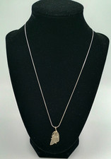 Silver Wire Wrapped Clear Sea Glass Snake Chain Necklace 18" Beach Jewelry