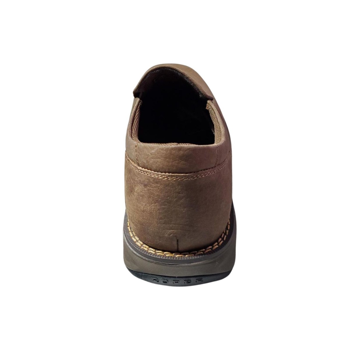 Roper Brown Leather Slip On Mules Men\'s 9.5 Roper Mens Slip-On Shoes– HorseLoverZ main image 2