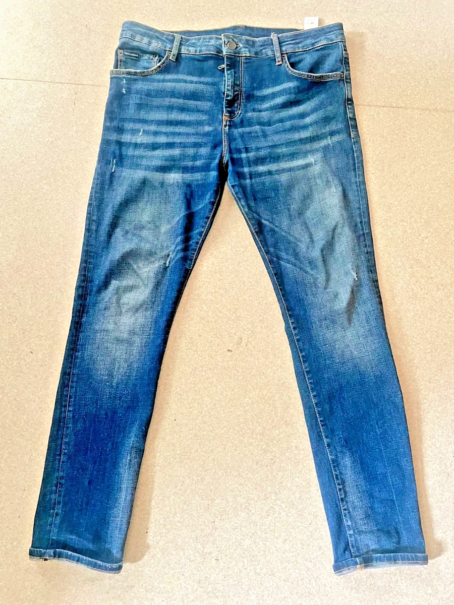 Jean DOLCE & GABBANA Junior – Bleu Brut – Taille 37/38 Fr – Fille