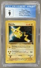 Pikachu 1999 Mewtwo Strikes Back Movie Promo 4 CGC 9 Pokemon Mint