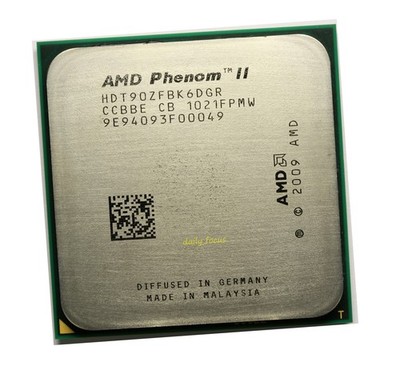   Phenom II X6 1090T 3.2 GHz Six Core HDT90ZFBK6DGR Socket AM3 CPU Processor #cv