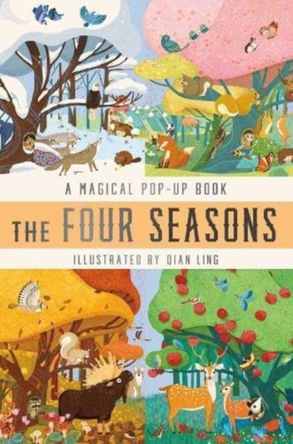 The Four Seasons: A Magical Pop-Up Carousel by Qian Ling 9781912944873 NEW - Image 5