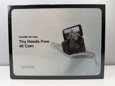 Insta360 GO Ultra Action Camera Creator Bundle Black New Sealed