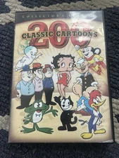 200 Classic Cartoons Collectors Edition DVD Set 4 Discs Betty Boop Casper Woody