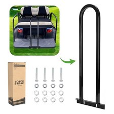 Universal Golf Cart Rear Seat Safety Grab Bar Fits for Club Car EZGO, Upgrade