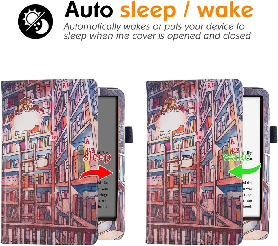 Stand Case for 6.8'' Kindle Paperwhite 2021 11th Gen/ Signature Edition Cover - Image 3 of 4