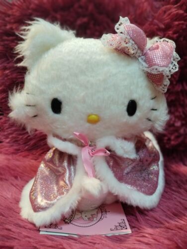 ¡RARO! Muñeca de peluche Charmmy Kitty Yuko Yamakuchi 7" maullido voz nuevo de lote antiguo + etiqueta colgante - Imagen 3 de 21