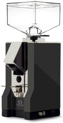 Eureka Mignon Silenzio 50 Espresso Kaffee Mühle - Timer- Schwarz & Chrom 16CR