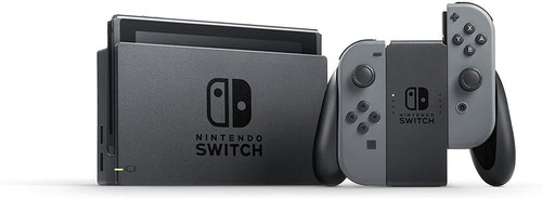 NEW Nintendo Switch Gray Joy Cons 32GB V2 Console + Screen Protector 🛡️ Bundle - Picture 4 of 5