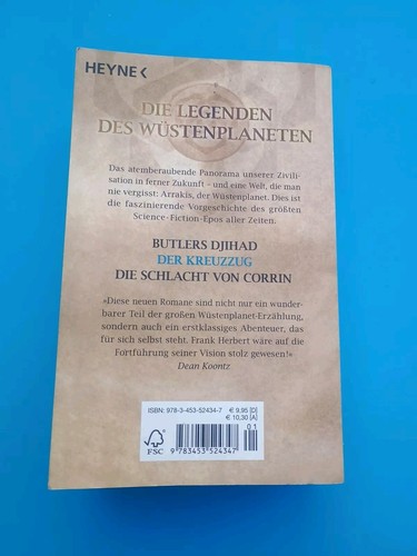Der Wüstenplanet - Die Legende 2: Der Kreuzzug • Bruan Herbert • schlechte Erhal - Bild 2 von 4
