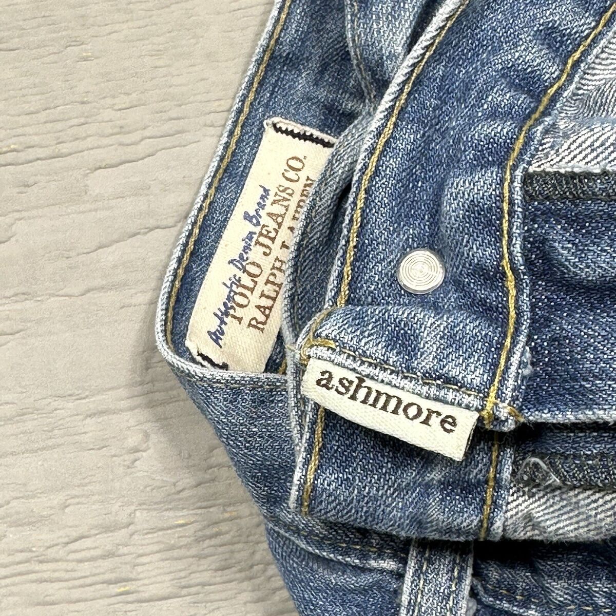 Vintage Polo Jeans Ralph Lauren Mens 38X30 Ashmore Original Vintage Polo Jeans Ralph Lauren Mens 38X30 Ashmore Original