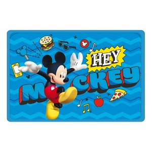 Kinder Teppich Mickey Maus 60 X 40 Cm Teppich Disney Bleu Ebay