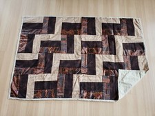 Patchwork Blanket - Baby Child Quilt Throw Homemade