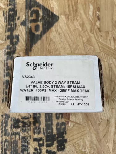 VS2343G24A020 Schneider Electric 3/4"Ivf 2W 25# 24V No Hitmp OEM VS2343G24A020