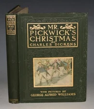 Charles Dickens Mr. Pickwick's Christmas Adventures Goblin Illustrated 1907 1st