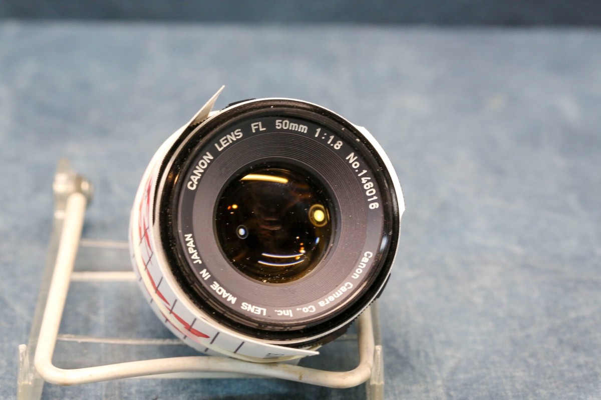 Canon FL 50mm f/1.8 Prime Lens for F-1 AE-1 A-1 SLR types
