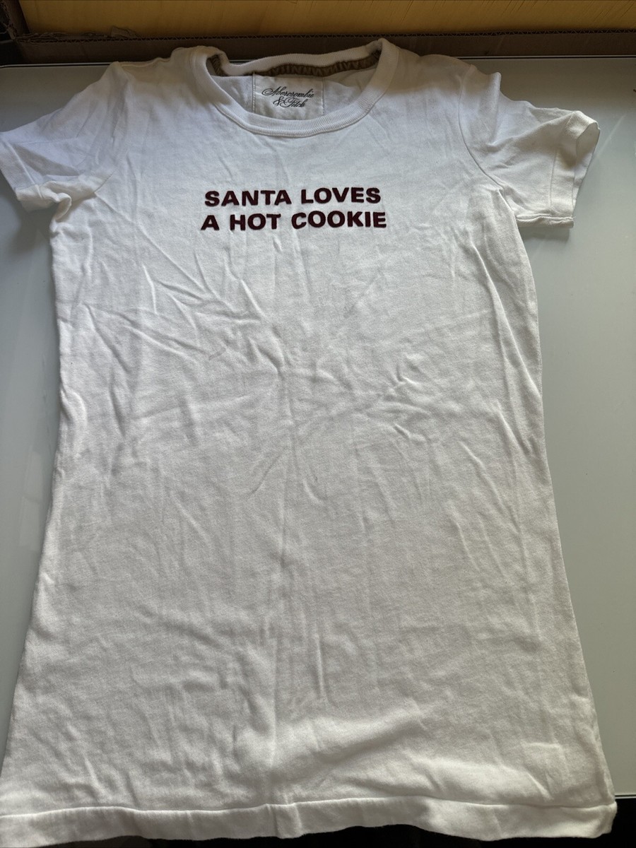 Small Y2K Abercrombie & Fitch White Tee New Without Tags | eBay
